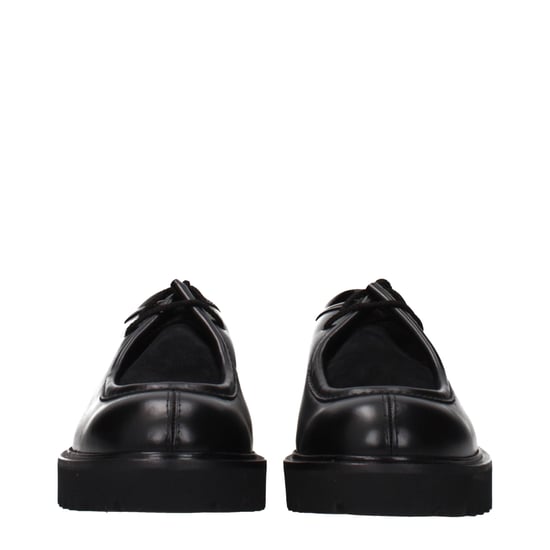 Max Mara Oxford y Derby de Cuero Negros - Image 3