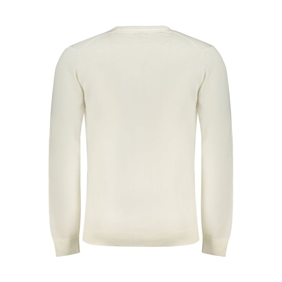 Noruega 1963 Bianco Algodón Maglia para Hombre - Image 2