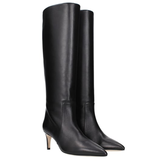 Botines Negros de Cuero Paris Texas - Image 2