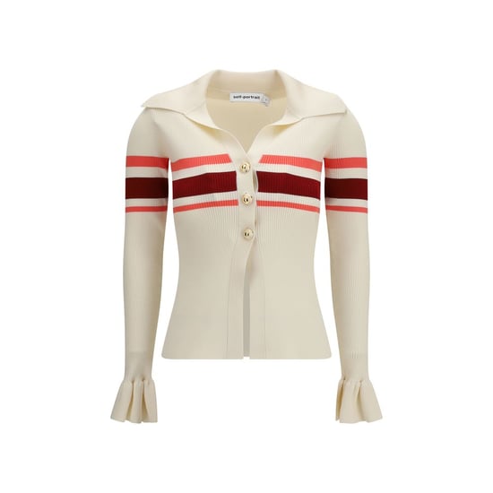 Blusa de Viscosa Beige Self-Portrait - Image 1