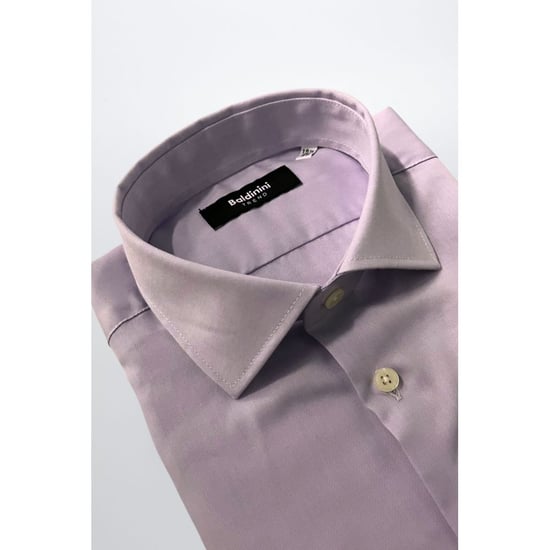 Camisa de Hombre Baldinini Trend en Algodón Púrpura - Image 2
