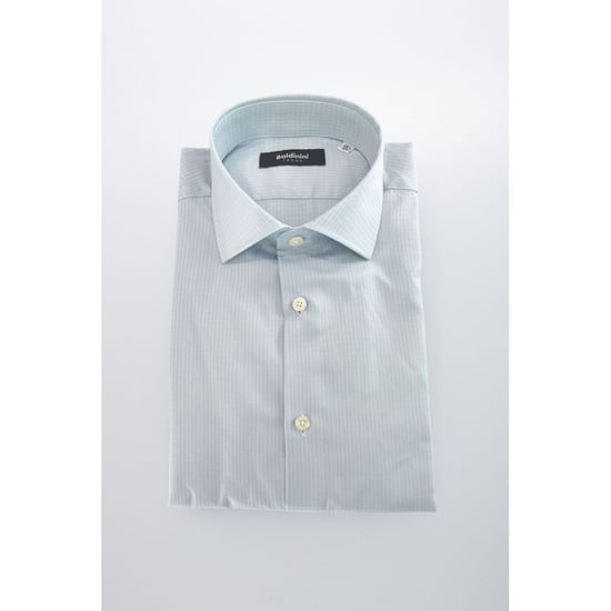 Camisa de Hombre Baldinini Trend Azul Claro de Algodón - Image 1