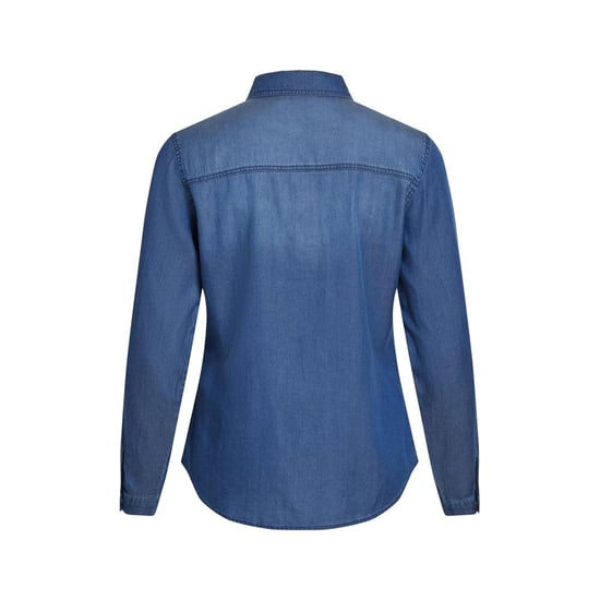 Blusa de Algodón Azul Vila - Image 2
