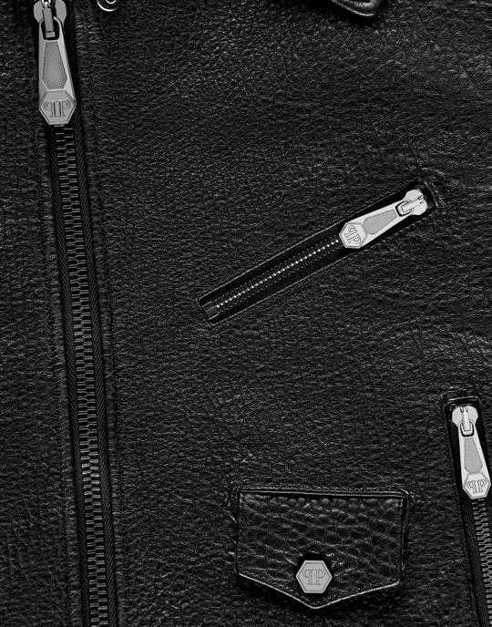 Chaqueta Motera Iconic Plein - Image 3
