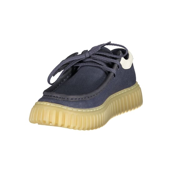 Zapato de Hombre de Tela Azul Clarks - Image 3