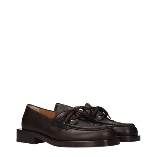 Mocasines de piel marrón Jacquemus - Image 2
