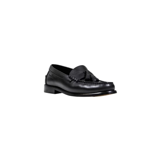 Mocasines slip-on de cuero negro Tommy Hilfiger - Image 2