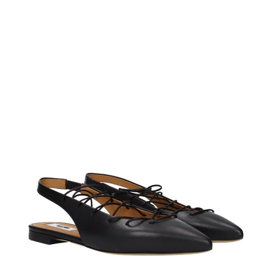 Mocasines Negros de Cuero Moschino - Image 2