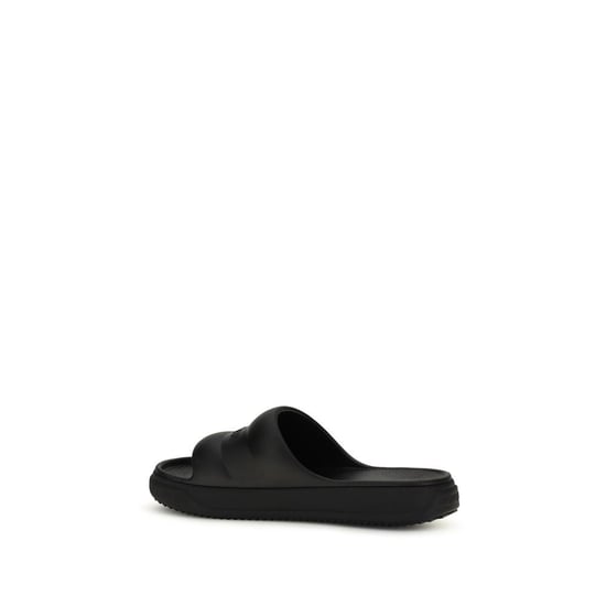 Sandalias Planas de Caucho Negras Moncler - Image 3