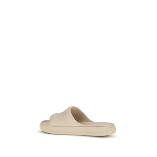 Pantuflas de goma beige Moncler - Image 3