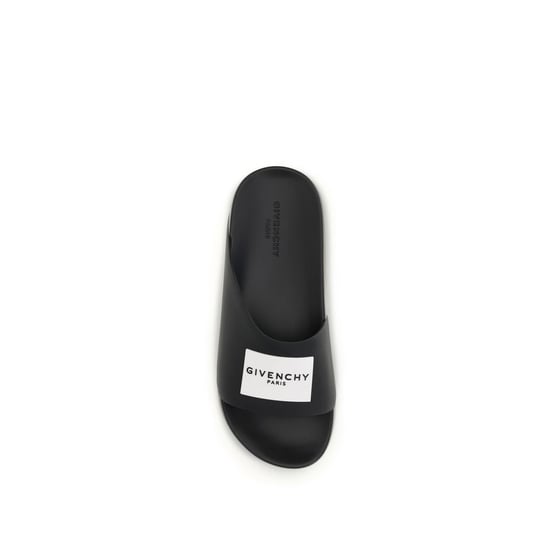 Chanclas de goma negras Givenchy - Image 4