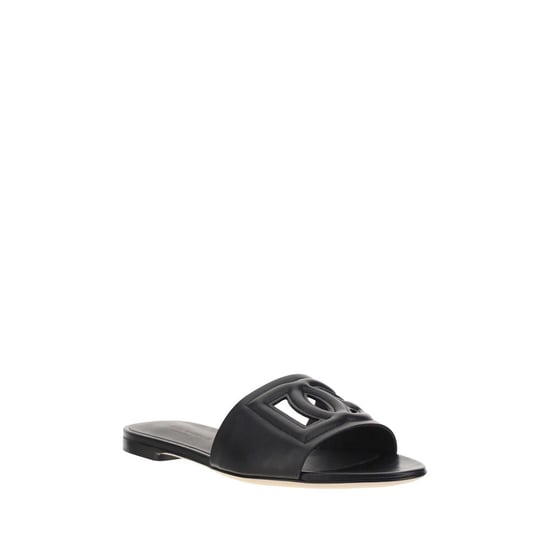 Sandalias Bos Taurus de Cuero de Ternera Negro de Dolce & Gabbana - Image 2