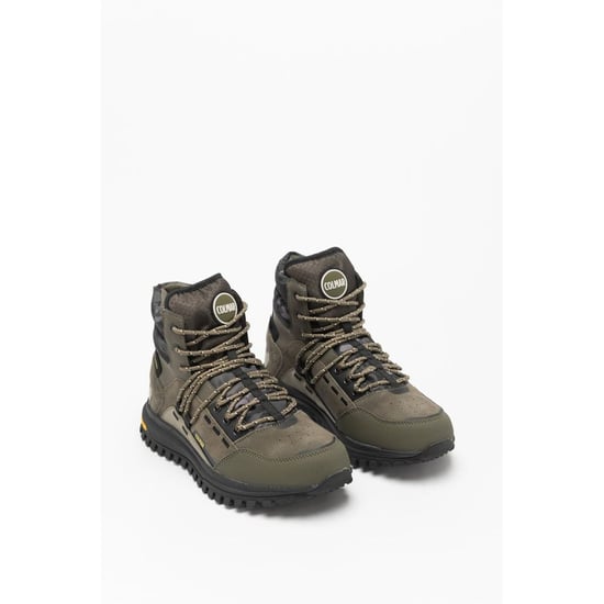 Botas de tobillo de cuero verde Colmar - Image 2