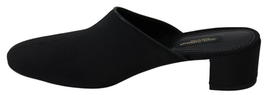 Sandalia plana negra Dolce & Gabbana - Image 2