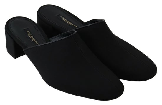 Sandalia plana negra Dolce & Gabbana - Image 6