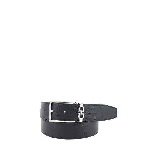 Cinturón Bos Taurus de Cuero de Ternera Negro Ferragamo - Image 2