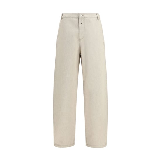 Pantalones Casual de Algodón Beige Jacquemus - Image 1