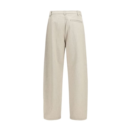 Pantalones Casual de Algodón Beige Jacquemus - Image 2