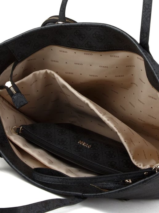 Bolso Tote Guess Logo Carbón - Image 4