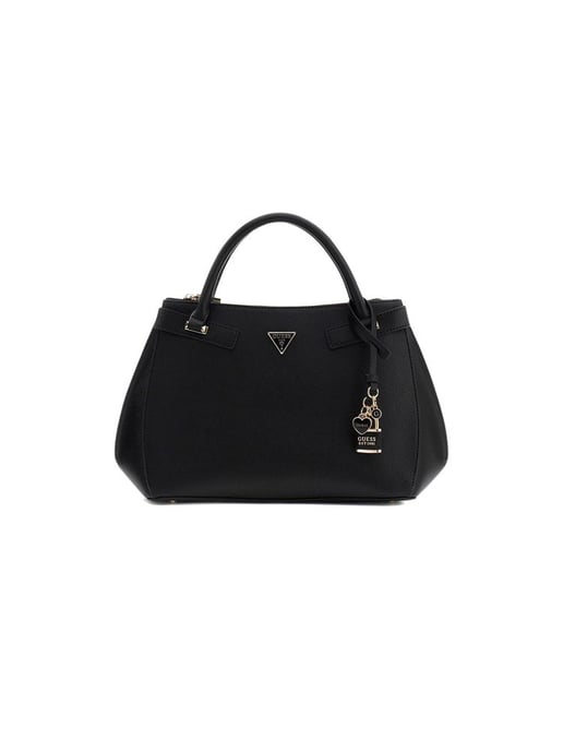 Bolso tipo satchel Guess negro - Image 1