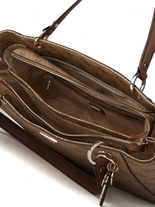 Bolso Tote Guess Latte Logo/Marrón - Image 4