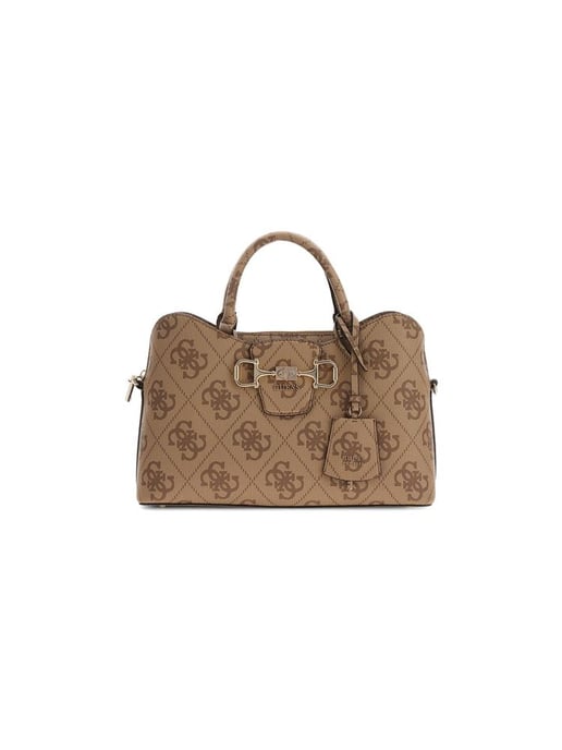 Bolso Satchel Guess Latte con Logo - Image 1