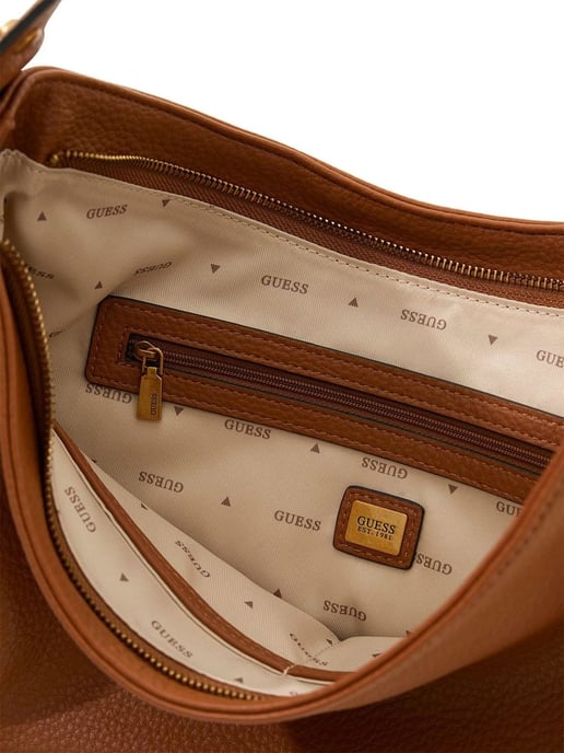 Bolso de Hombro Guess Color Cognac - Image 3