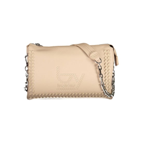 BYBLOS Bolso de Mano de Poliuretano Beige para Mujeres - Image 1