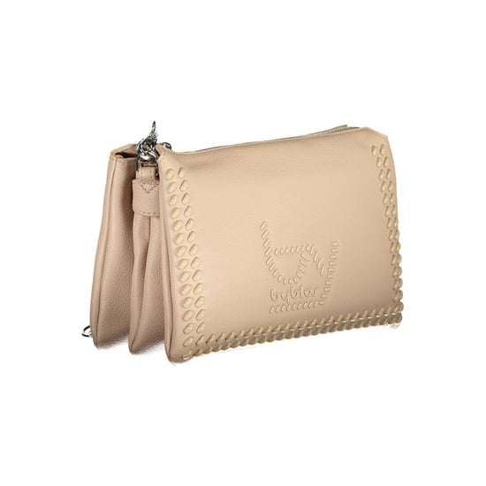 BYBLOS Bolso de Mano de Poliuretano Beige para Mujeres - Image 3