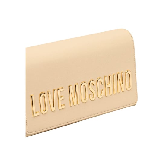 Bolso de Mano Beige de Polietileno Love Moschino - Image 4