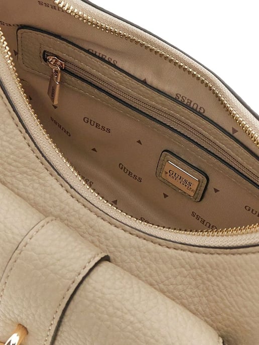 Bolso de Hombro Guess Taupe - Image 3