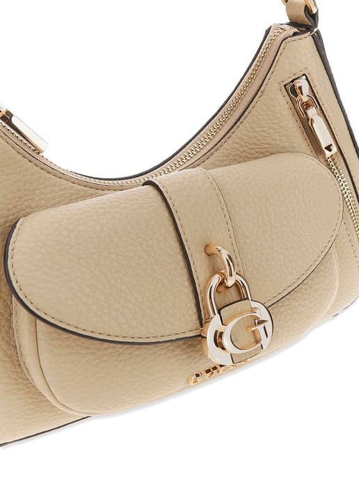 Bolso de Hombro Guess Taupe - Image 4