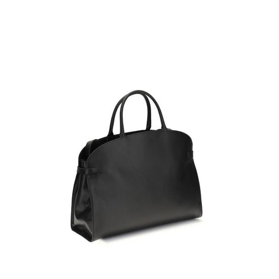 Bolso de mano Coccinelle de cuero de ternera negro Bos Taurus - Image 3