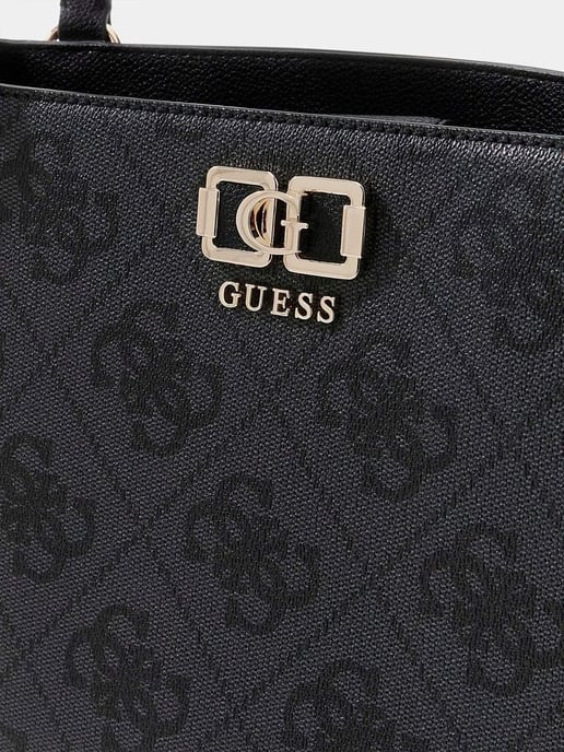 Guess Bolso de Hombro Logo Carbono - Image 4