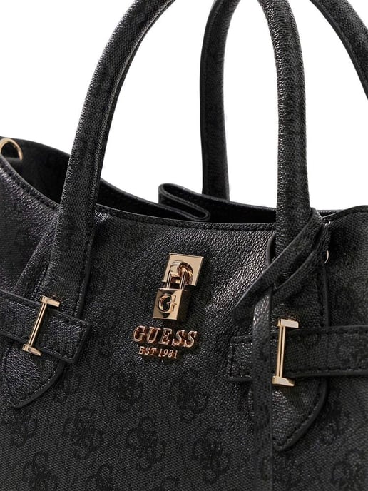 Bolso Bandolera Guess Logo Carbón - Image 5