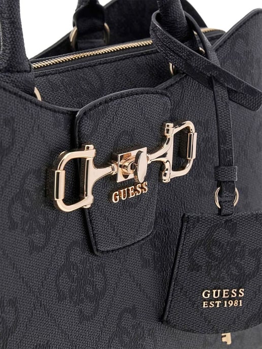 Bolso Bandolera Guess Logo Carbón - Image 5