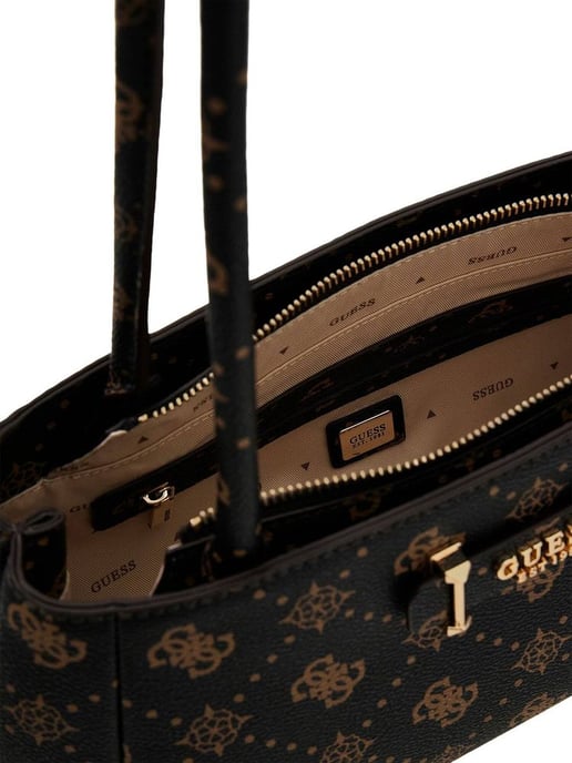 Bolso de Hombro Guess Logo Espresso - Image 3