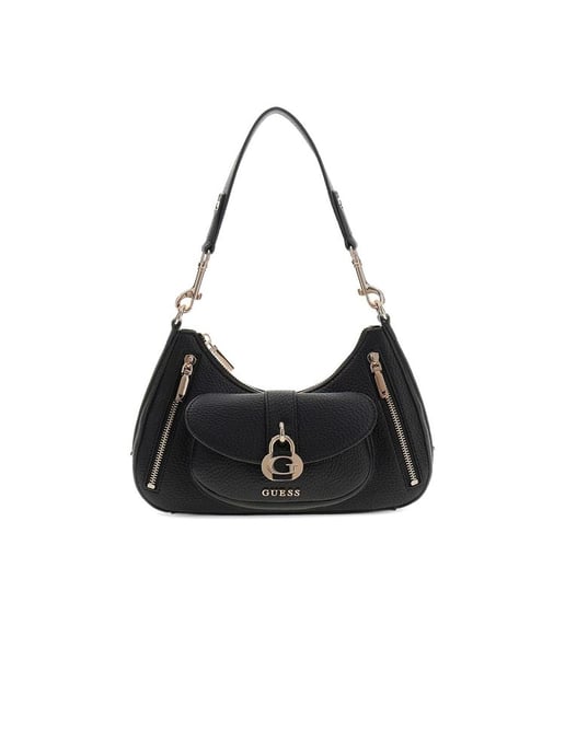 Bolso de Hombro Guess Negro - Image 1