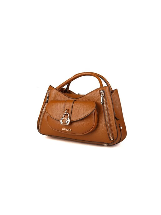 Bolso tipo satchel Guess Caramelo - Image 2