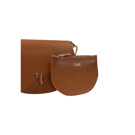 Bolso de Mano de Cuero Marrón Alviero Martini Prima Classe - Image 5