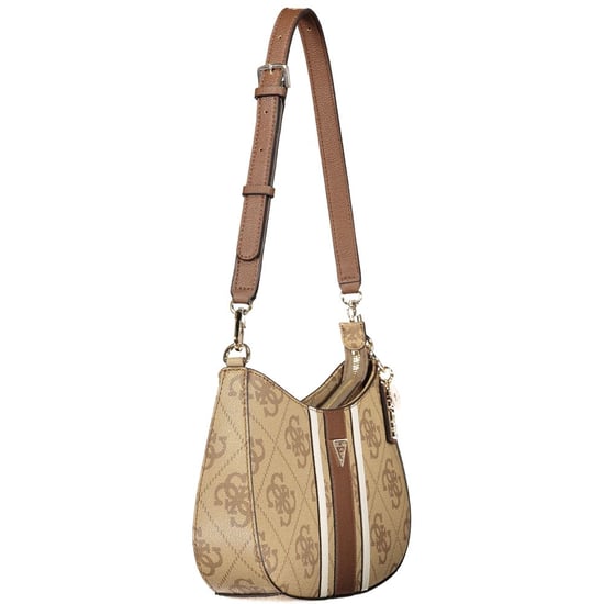 Bolso de Mujer Guess Jeans de Poliéster Beige - Image 3