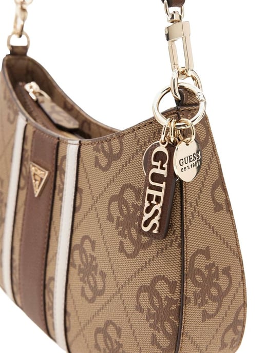 Bolso de Mujer Guess Jeans de Poliéster Beige - Image 4