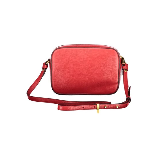 Bolso de Cuero Rojo Coccinelle para Mujer con Correa Ajustable y Bolsillos - Image 2