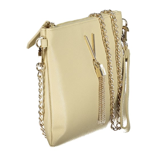 Bolso de Mujer Mario Valentino Beige de Poliuretano con Correa de Hombro de Cadena Desmontable - Image 3