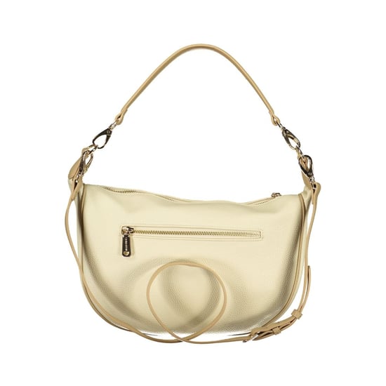 Bolso de mujer Mario Valentino de poliuretano beige con correa de hombro ajustable - Image 2