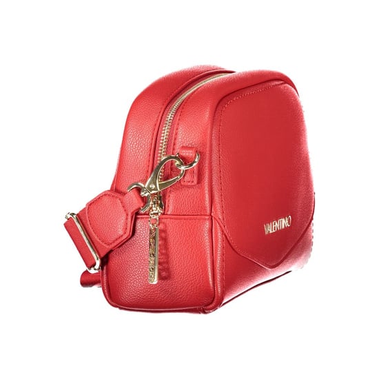 Bolso de Mujer de Poliuretano Rojo Mario Valentino con Correa de Hombro Ajustable - Image 3