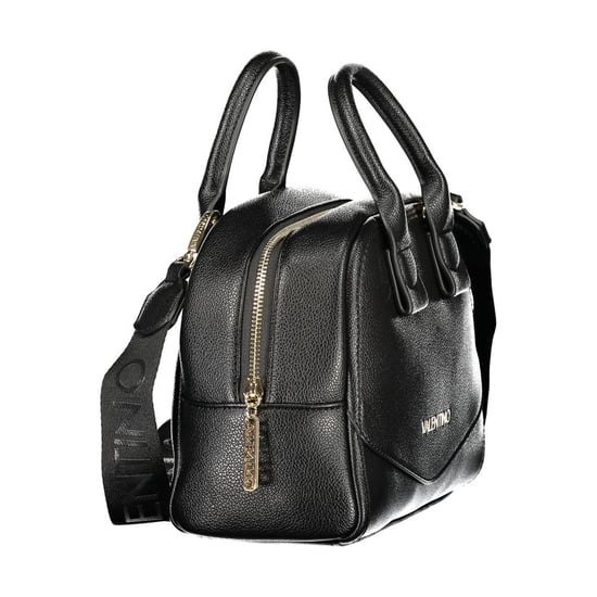 Bolso de mujer Mario Valentino de cuero sintético negro con correa para el hombro - Image 3
