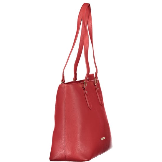 Bolso de mujer Mario Valentino Rosso de poliuretano con cierre de cremallera y compartimentos - Image 3