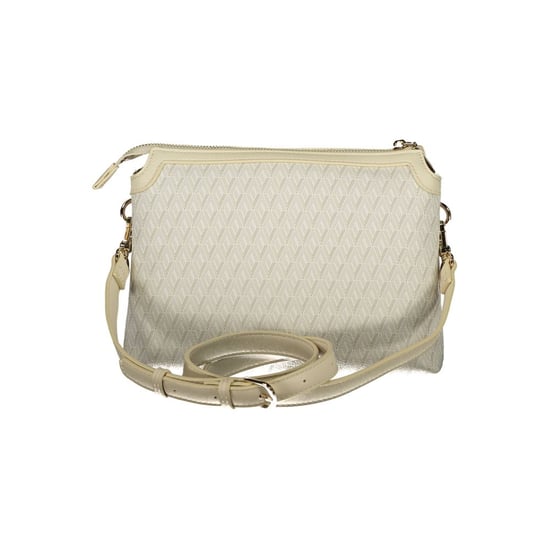 Bolso de mujer Mario Valentino de poliuretano beige con correa de hombro ajustable - Image 2