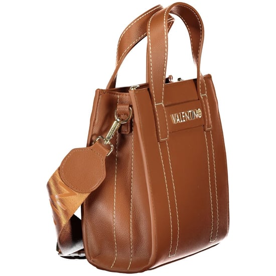 Bolso de mujer de poliuretano marrón Mario Valentino - Image 3